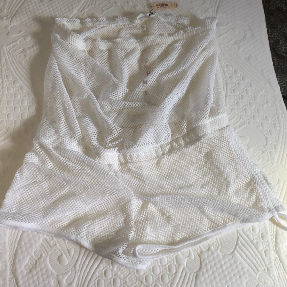 NWT mesh one peice cover up